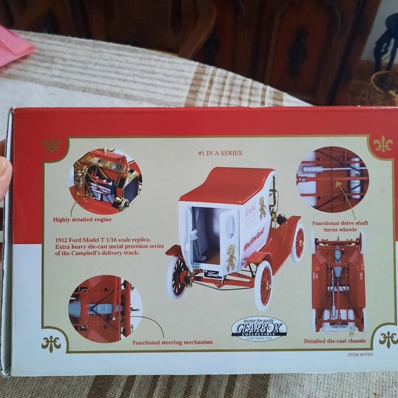 🏷SALE. 1912 Campbell's Ford Model T Delivery Truck. NWT. Collectible - Picture 2 of 10